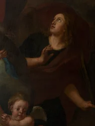 Församlingskyrka (Sint-Walburgakerk). Målning. Gaspar de Crayer. 1652
