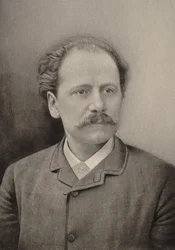 Porträtt av kompositören Jules Massenet 1842-1912, 1890.