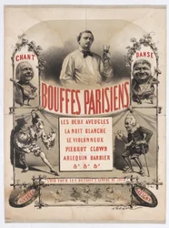 Theatre des Bouffes-Parisiens av Jacques Offenbach, 1865.