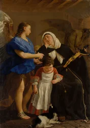 Saint Margaret of Cortona, ca. 1758.