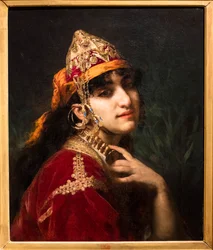 Halima (olja på duk)