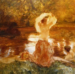 Badet; Le Bain,