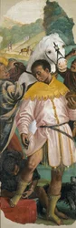 The Adoration of the Magi Left panel, 1541-1542.