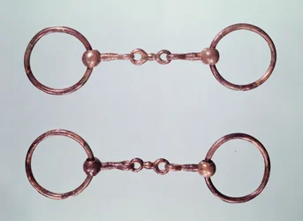 Hästbett, från La Gorge-Meillet, Tene I (c.475-0 f.Kr.) (brons)