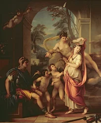 Venus presenterar Helen till Paris