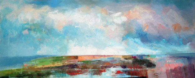 Abstrakt landskap (Bretagne)