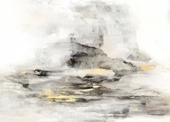 Abstrakt guldlandskap