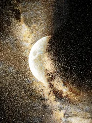 Kosmiskt månstoft