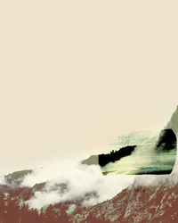 Abstraktion av Misty Mountain