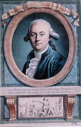 Porträtt av Valentin Hauy (1745-1822)