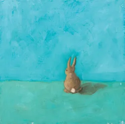 Little Bun, 2018 (olja på pannå)