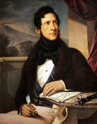 Porträtt av Gaetano Donizetti (Bergamo