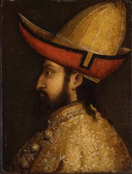 Porträtt av John VIII Paleologus