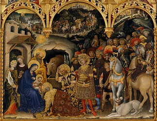 De vise männens tillbedjan, 1423