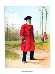 Chelsea pensionär, c1890.