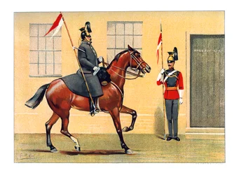 The 16th Queens Lancers, c1890.