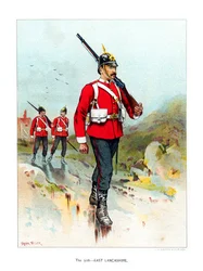 The 30th East Lancashire, c1890.