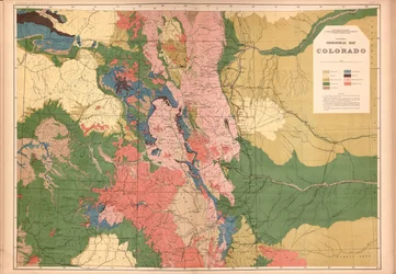 Geologisk och geografisk atlas över Colorado och delar av angränsande territorium,