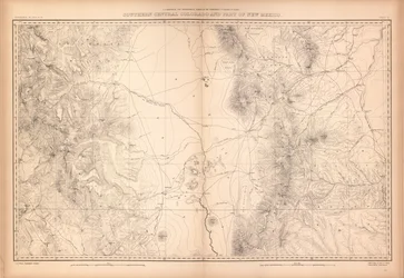 Geologisk och geografisk atlas över Colorado och delar av angränsande territorium