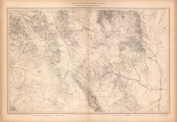 Geologisk och geografisk atlas över Colorado och delar av angränsande territorium