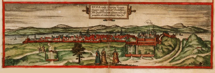 Buda, allmänt känd som Ofen Från: Terrarium, 1572