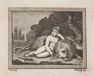Vinjett för J. H. Wessels "Alla skrifter"