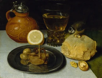 Stilleben, förmodligen ca. 1625-30.
