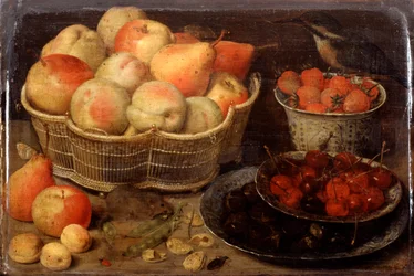 Stilleben med frukt, sent 1500-tal