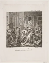 Illustration till Holbergs komedier