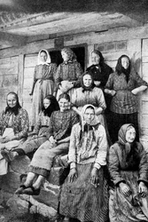 Landarbetande kvinnor, Ostpreussen, 1922.