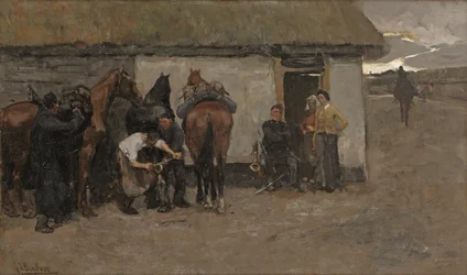 Smeden, ca 1881-84 (olja på duk)