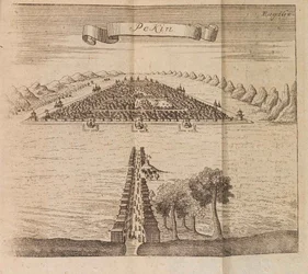 Peking. Reseskildring av en ambassad i Peking arrangerad av tsar Peter I den store, 1719.