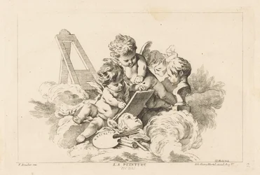 Schilderkunst La Peinture (titel på objekt) Livre des Arts (serietitel)