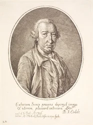 Porträtt av Barthold Johan Lodde, översättare