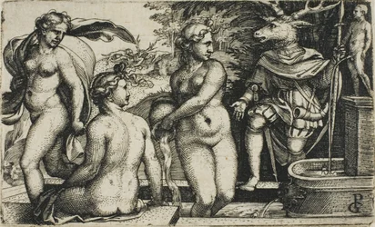 Diana i badet