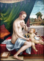 Tyska: Venus und Amor Venus och Amor