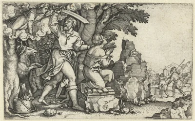 Offer av Abraham från Isak Story of Abraham (serietitel)