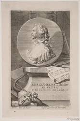 Skådespelerskan Anna Catharina von Passow