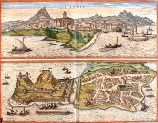 Heraklion, Korfu, Grekland