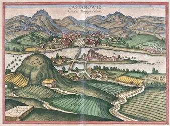 Kostajnica, Kroatien (gravyr