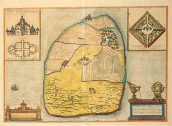 Uranienborg från Cities of the World av Georg Braun