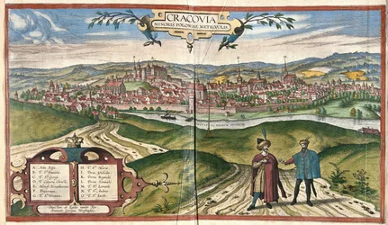 Krakow, Polen (gravyr