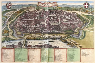 Wien, Österrike (gravyr