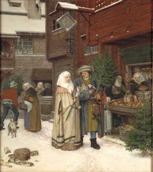 Julmässan, 1872.