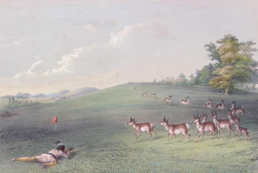 George Catlins nordamerikanska indianportfölj