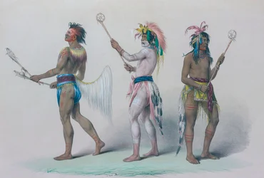 George Catlins nordamerikanska indianportfölj