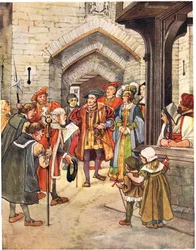 Jag är hertigen av Norfolk, illustration från "A Picture Song Book", 1910