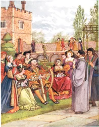 Kings Ballad, illustration från "A Picture Song Book", 1910