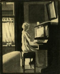 Dorothy Playing the Piano, 30 november 1931