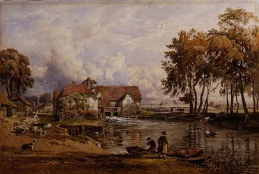 Streatley Mill: På Themsen